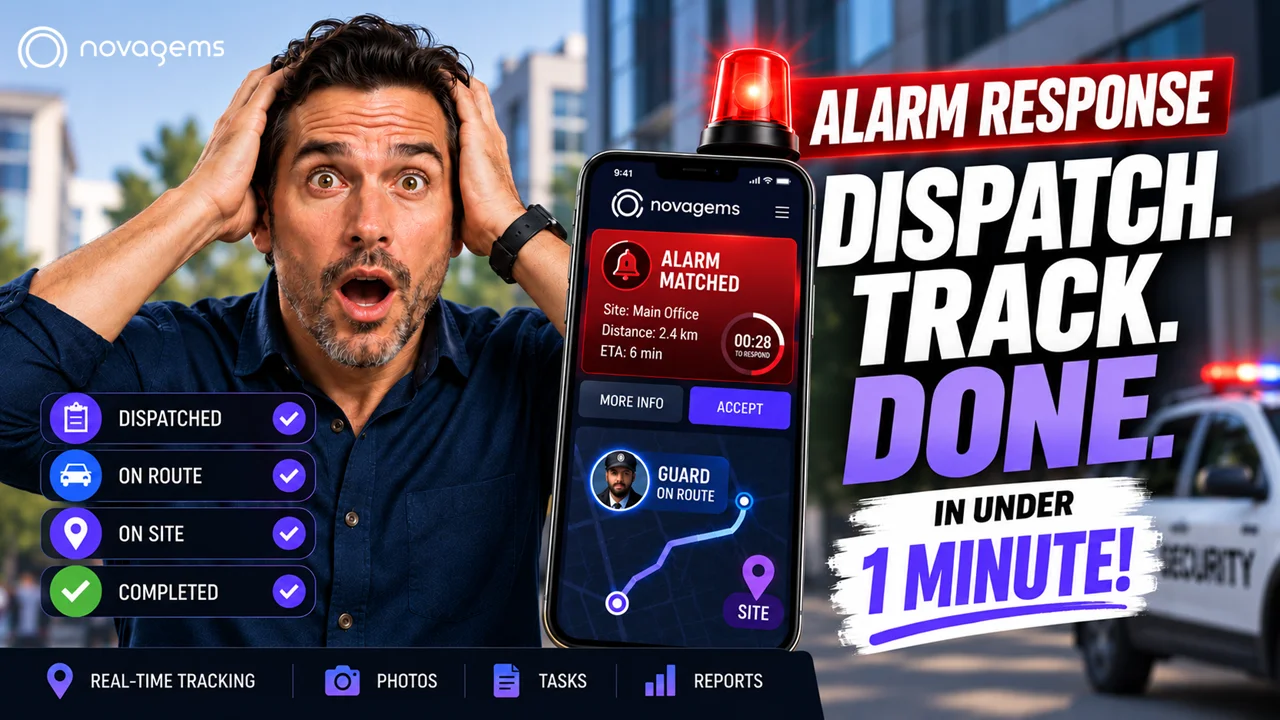 Alarm Response Software: How to Dispatch the Closest Guard in Under a Minute